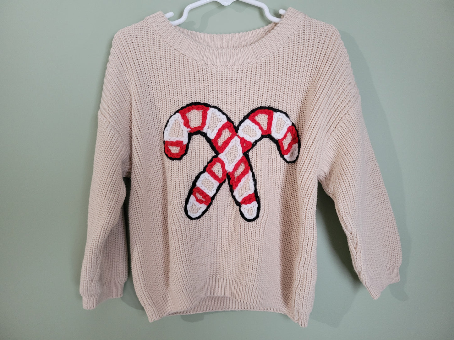 Candy Cane Sweater-3T