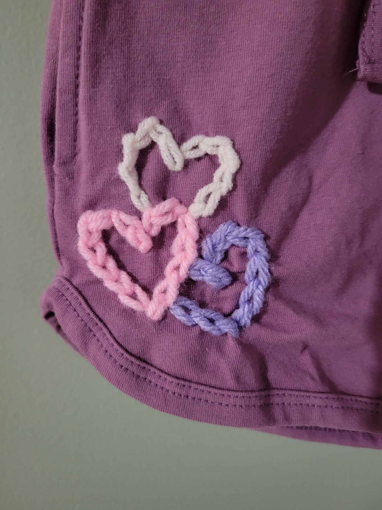 Romper with Hearts-2T