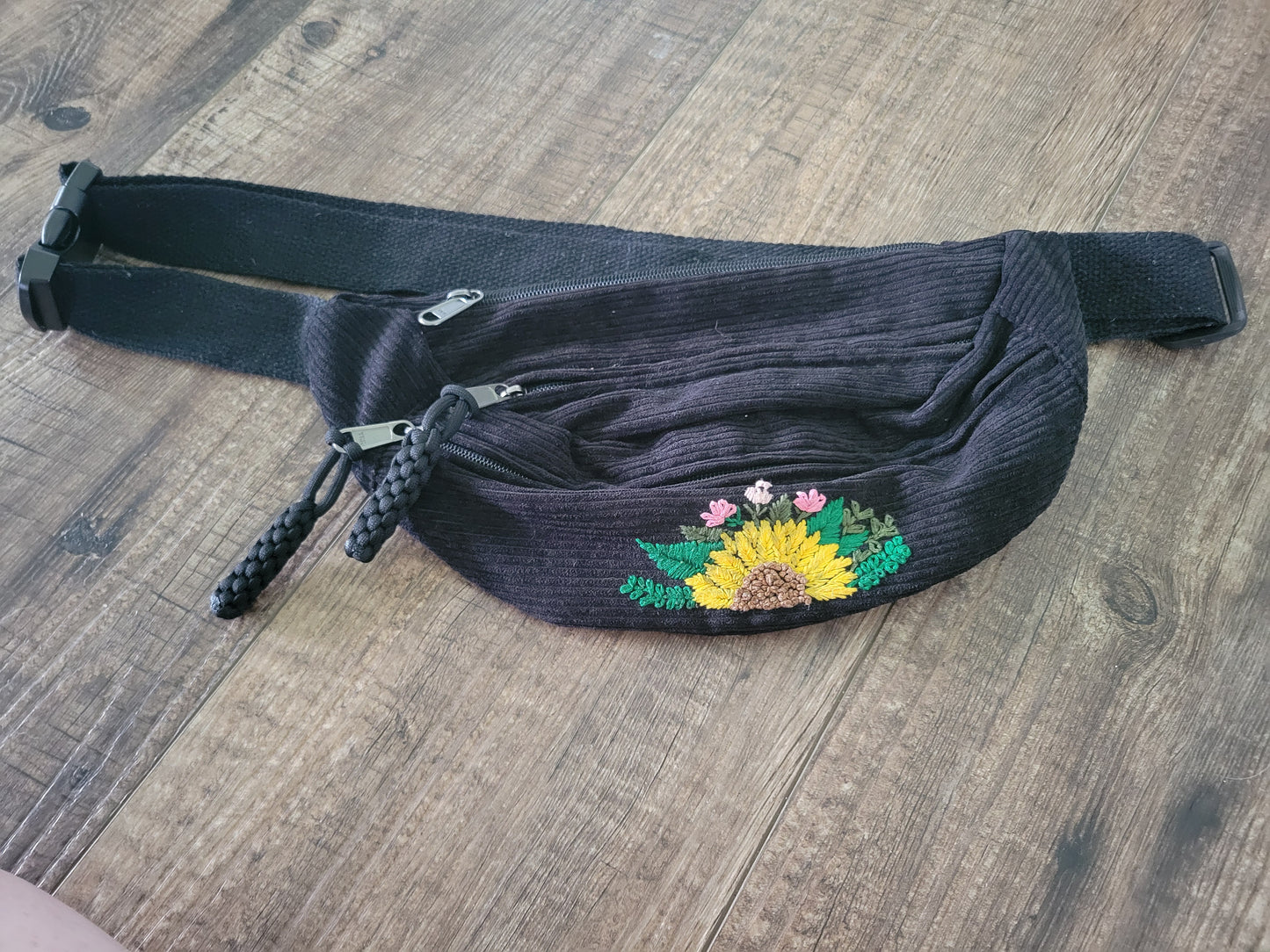 Crossbody Bag with Flower