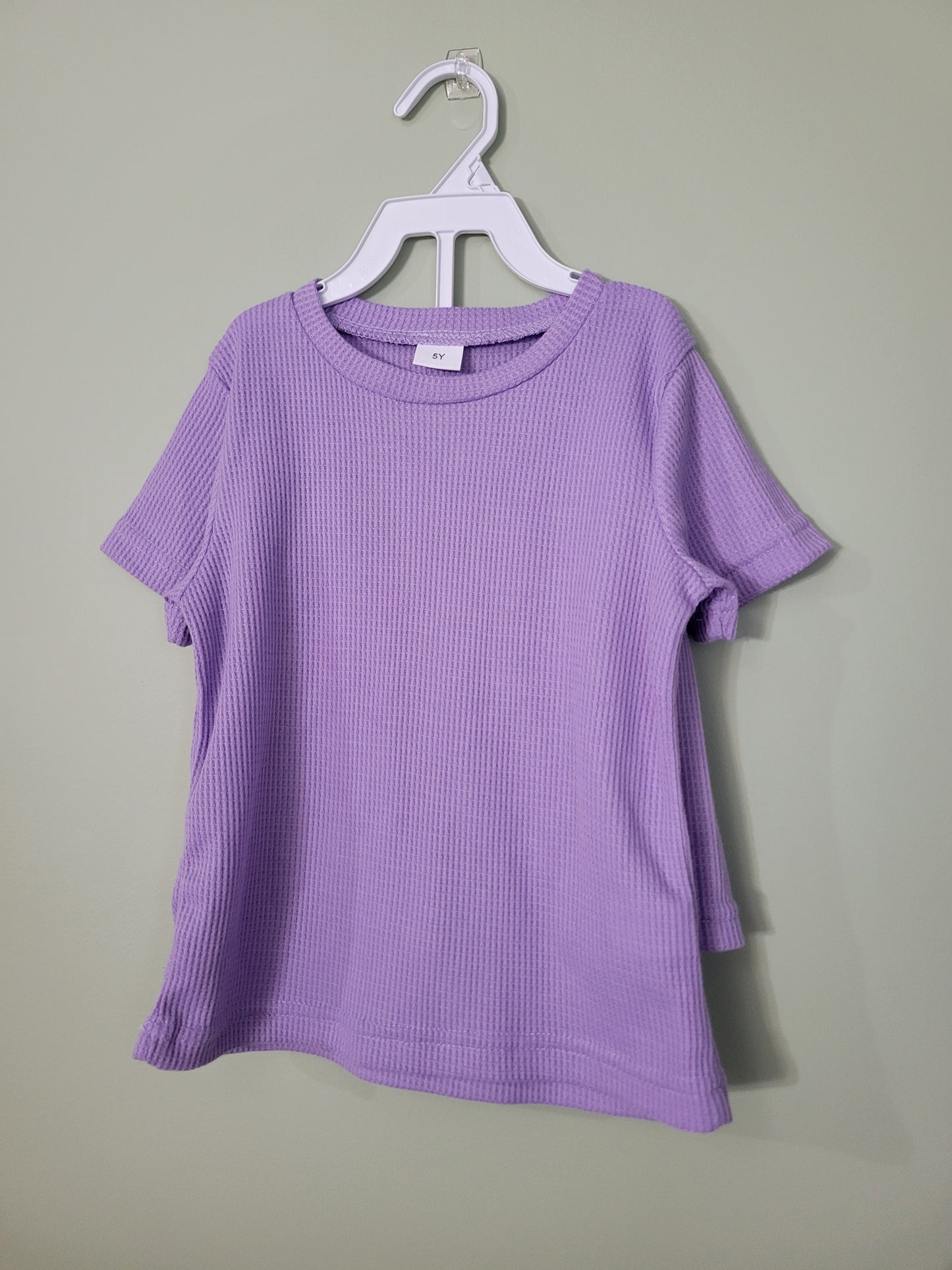 Waffle Knit Outfit Set-5T