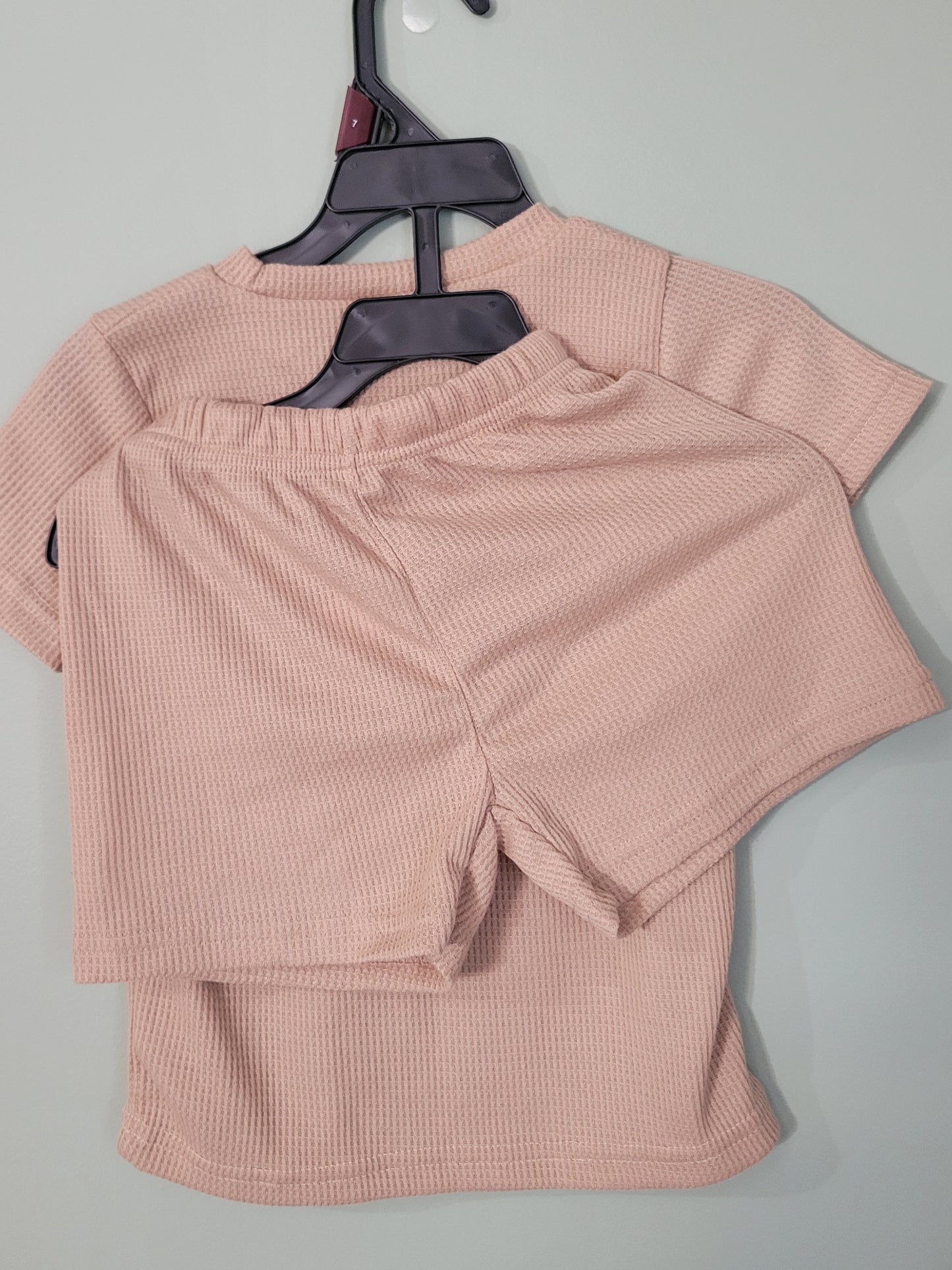 Waffle Knit Outfit Set-size 5