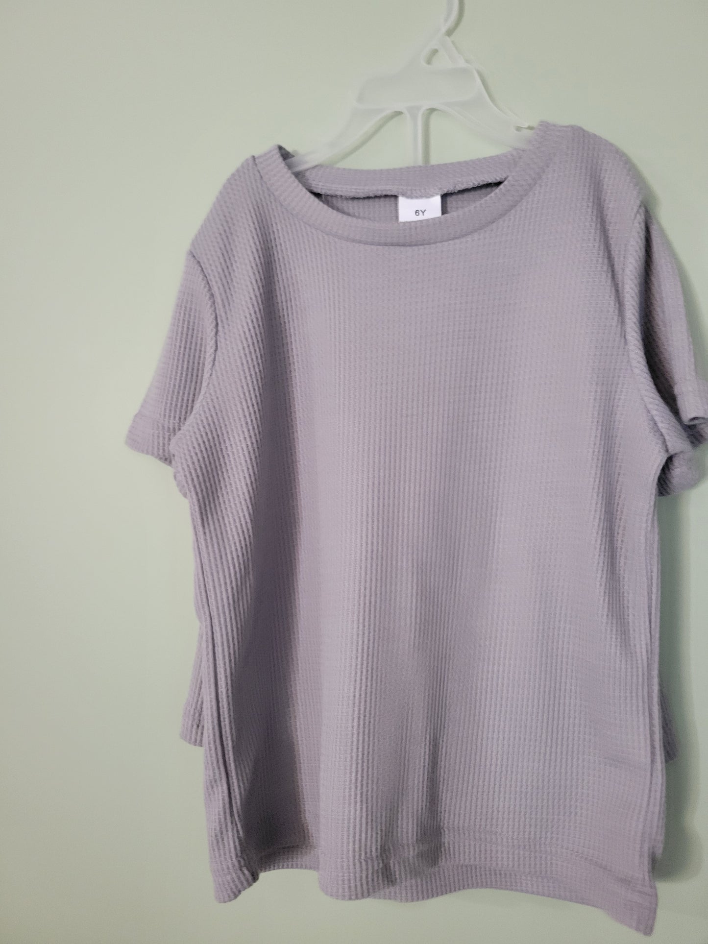 Waffle Knit Outfit Set-size 6