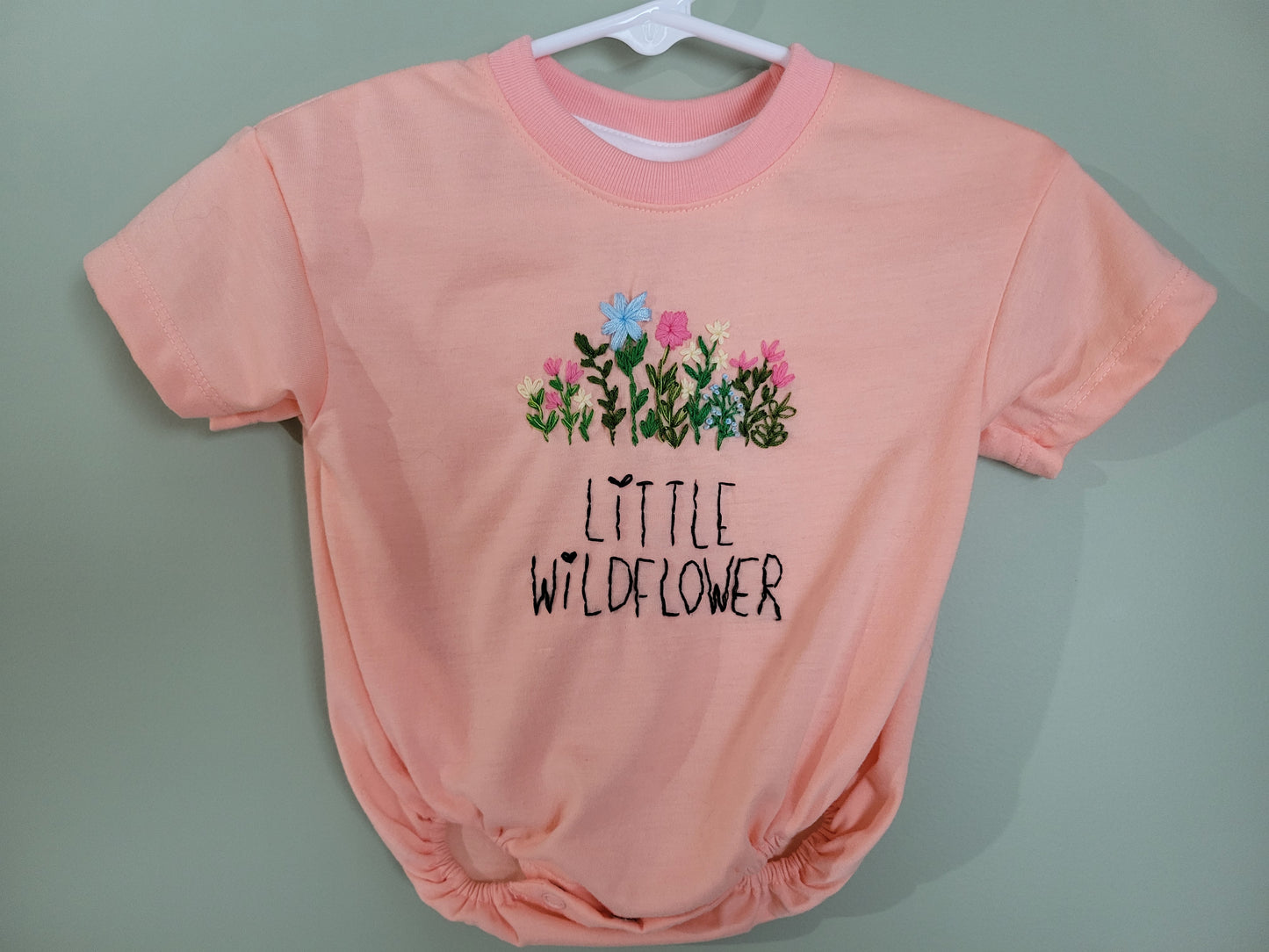 Little Wildflower Bubble Romper-3month