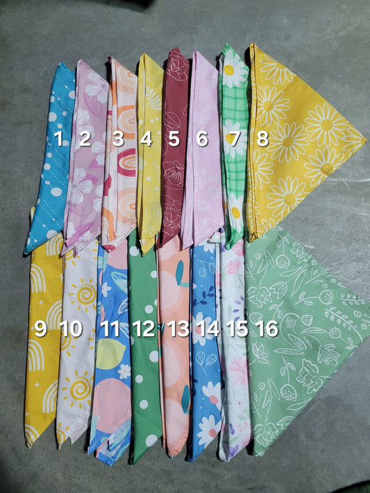 Personalized Dog Bandanas