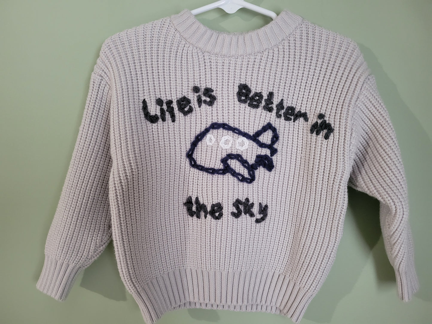 Airplane "Life is Better in the Sky" 12 month