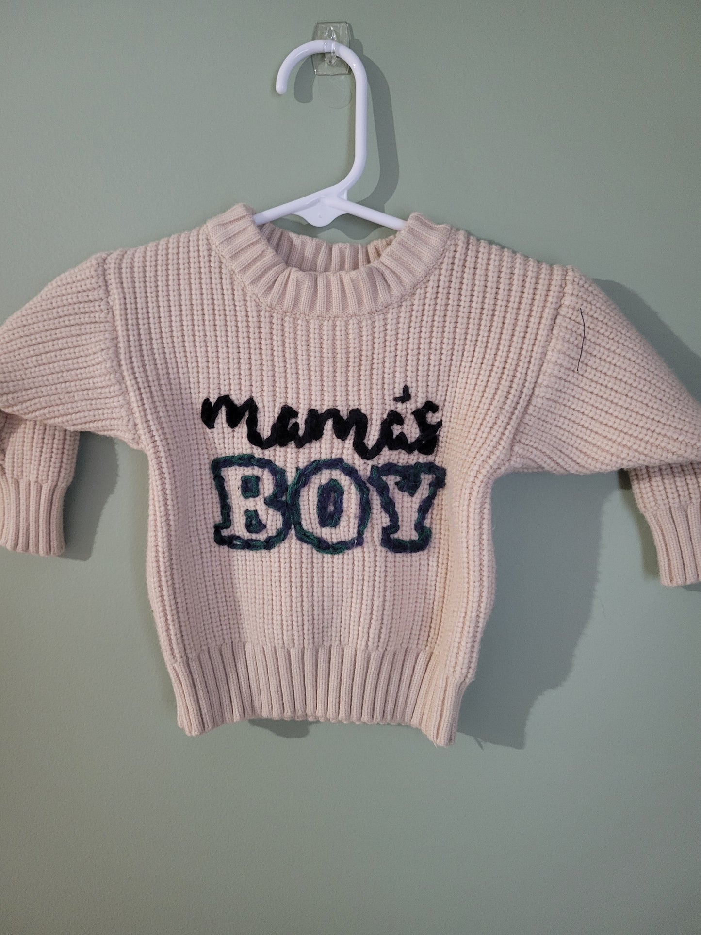 Mama's Boy Sweater-6month