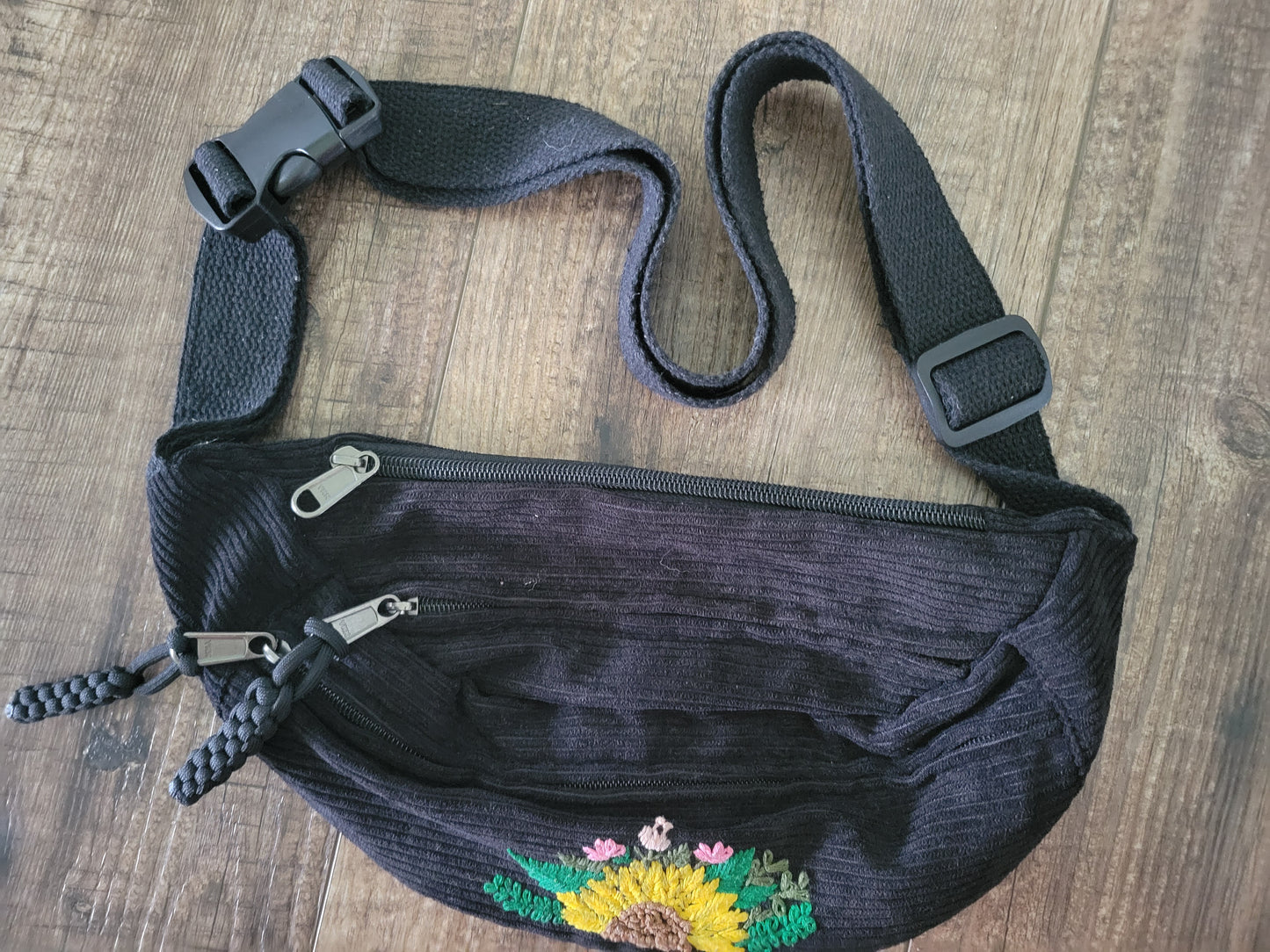 Crossbody Bag with Flower