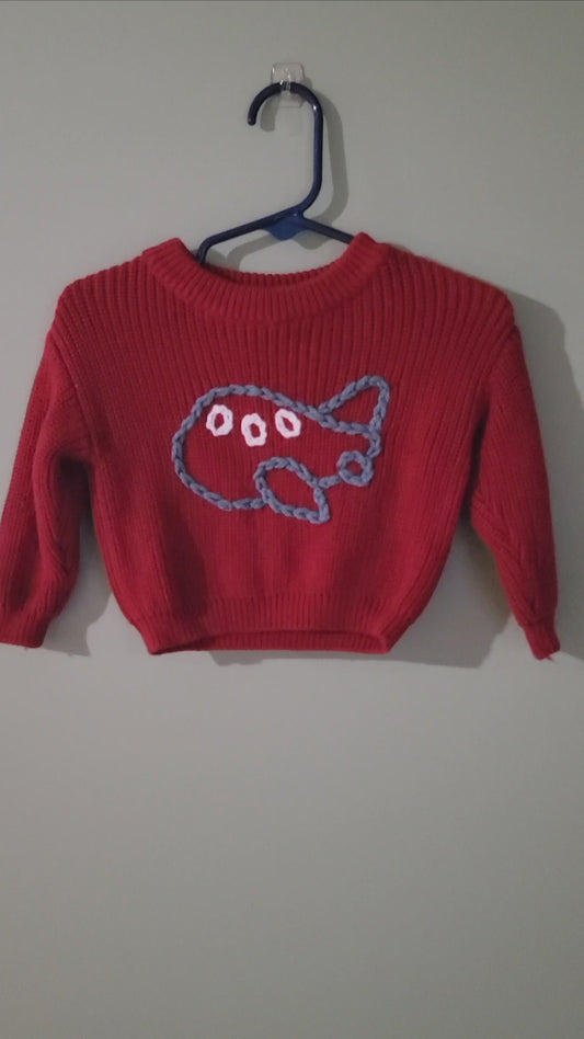 Airplane Sweater-3month
