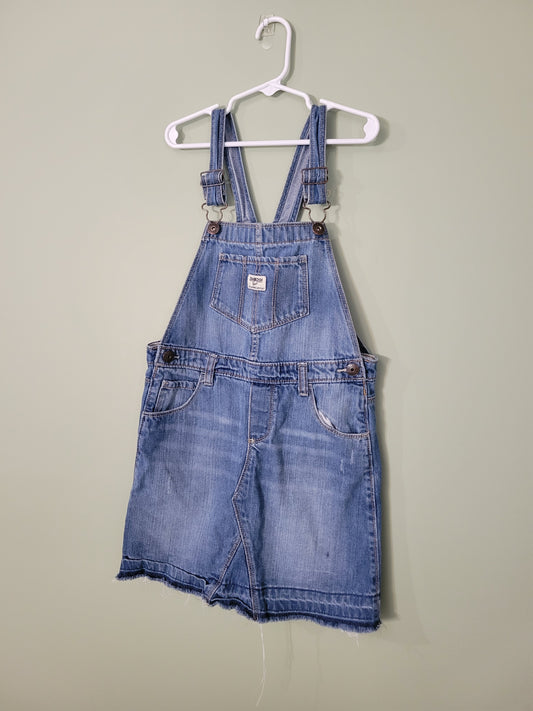 Denim Overall Dress-size 10
