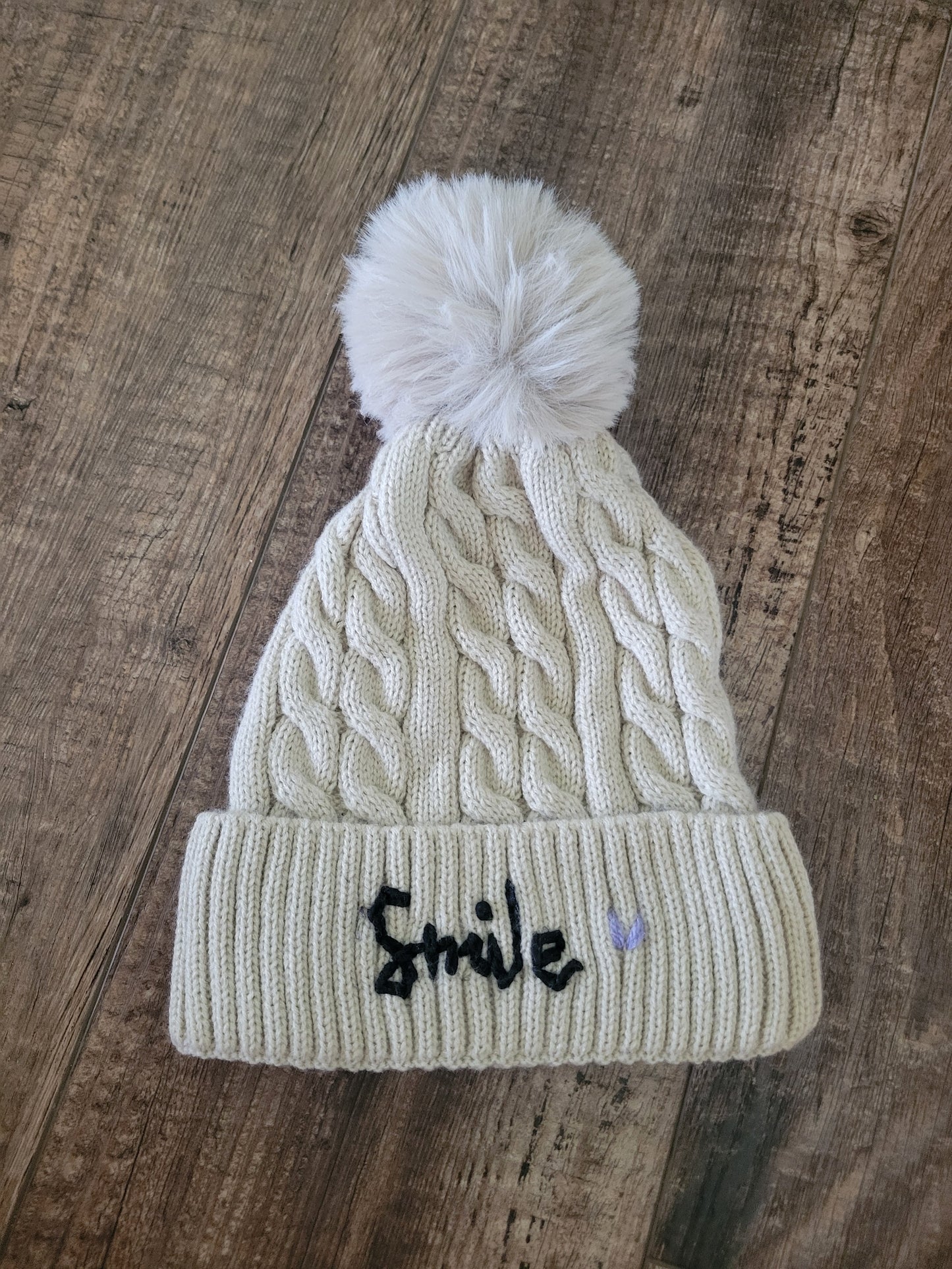 Winter Hat with "Smile"