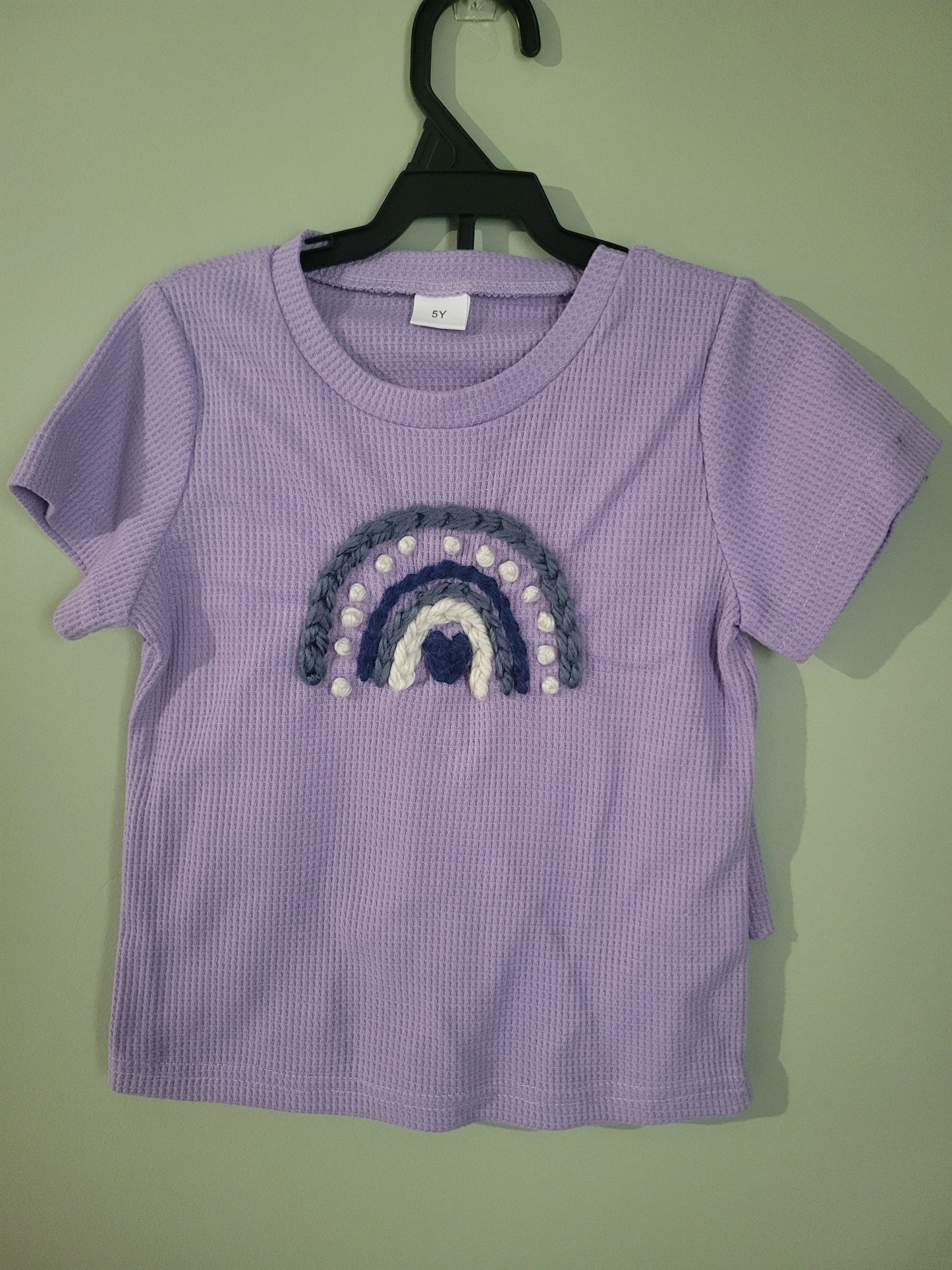 Purple Rainbow Outfit Set-5T