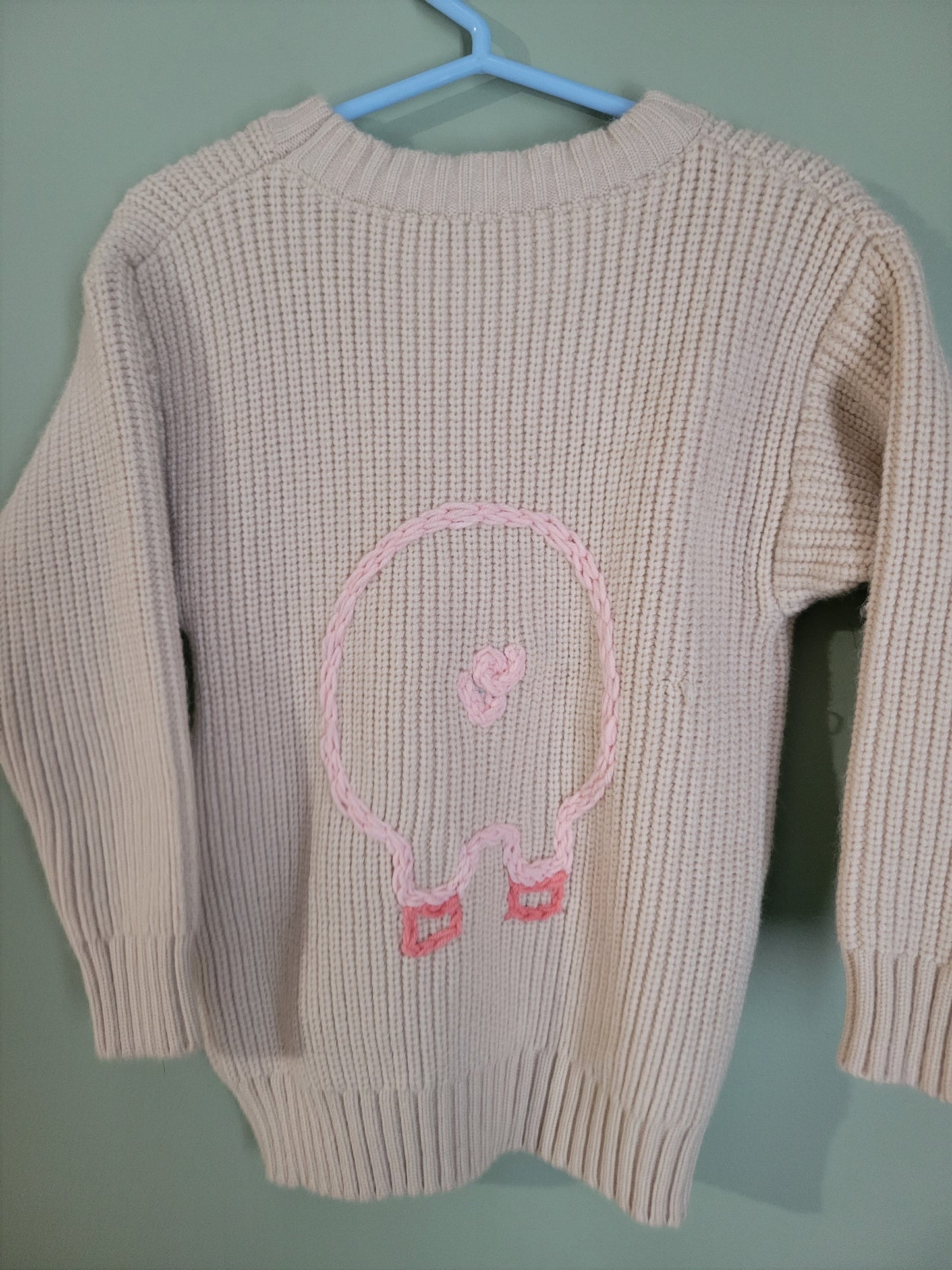Pig Sweater (Front&Back)-5T