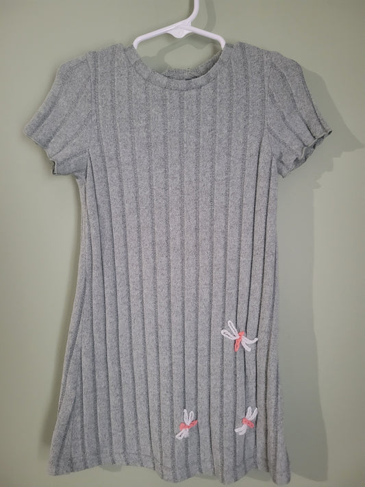 Light Green Dress with Dragonflies-4T