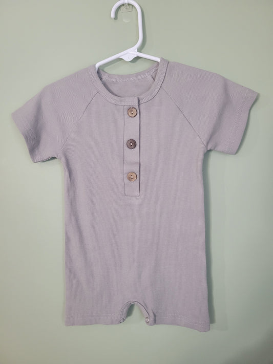 Romper with Buttons-6month