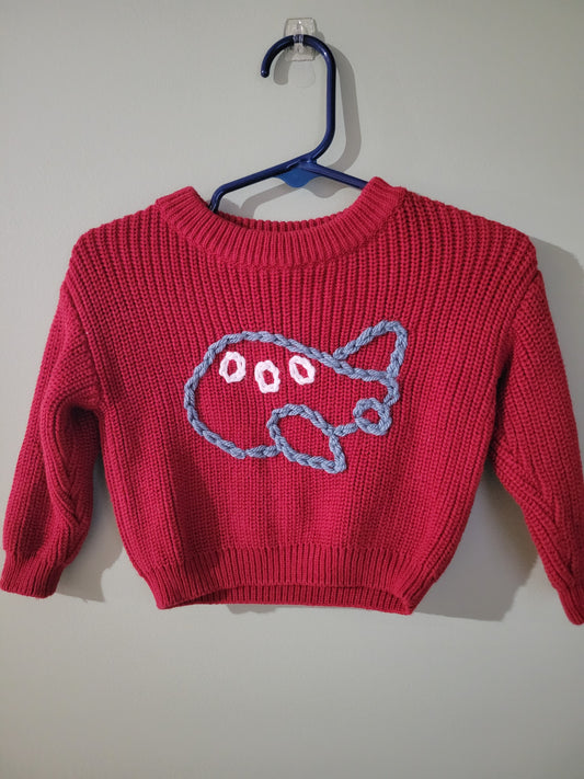 Airplane Sweater-3month