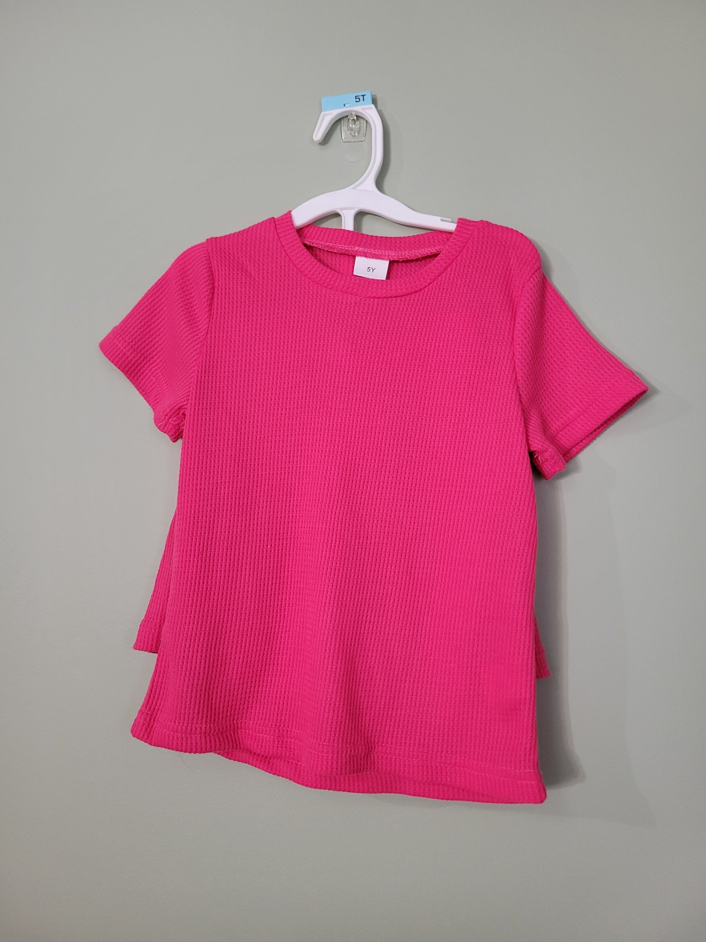 Waffle Knit Outfit Set-5T