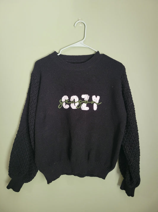 Cozy Season Sweater-Large
