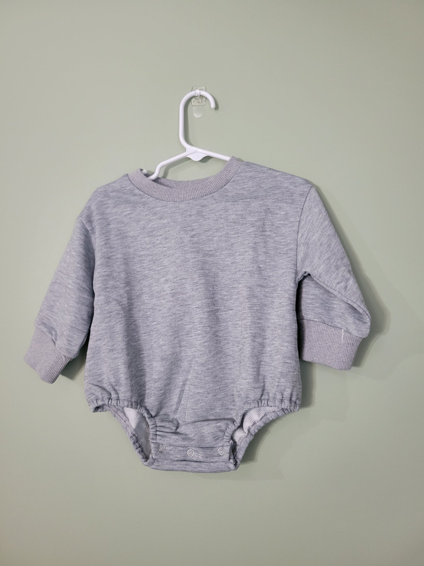 Sweatshirt Romper-12month