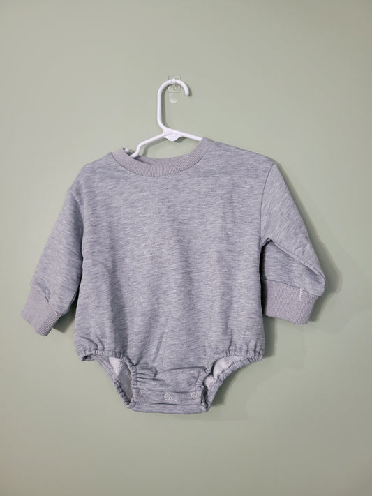 Sweatshirt Romper-12month