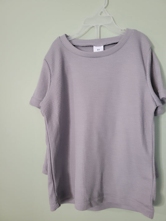 Waffle Knit Outfit Set-size 6