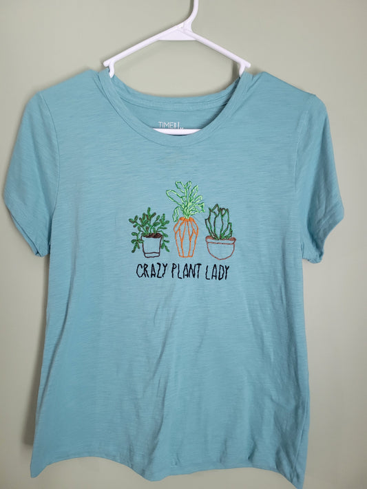 Crazy Plant Lady T-Shirt - Medium