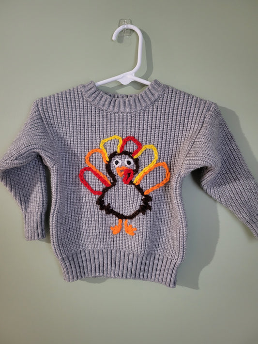 Sweater with Turkey-12month