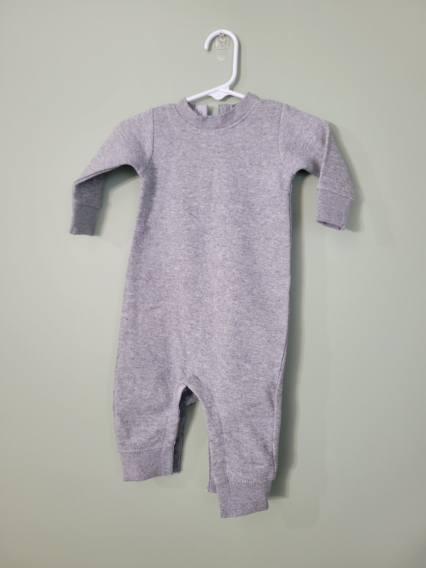 Fleece Long Sleeve Romper-6month