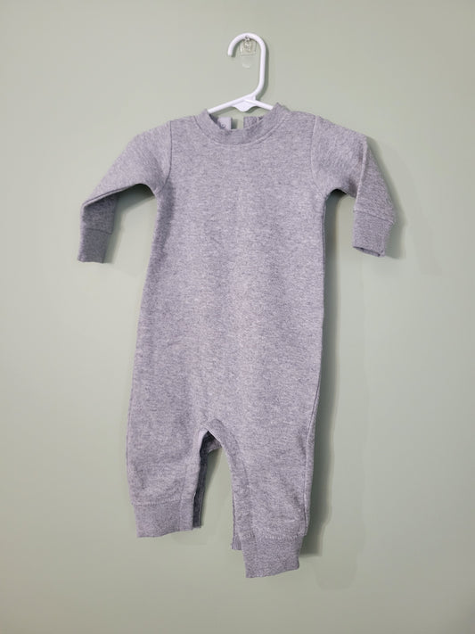 Fleece Long Sleeve Romper-6month