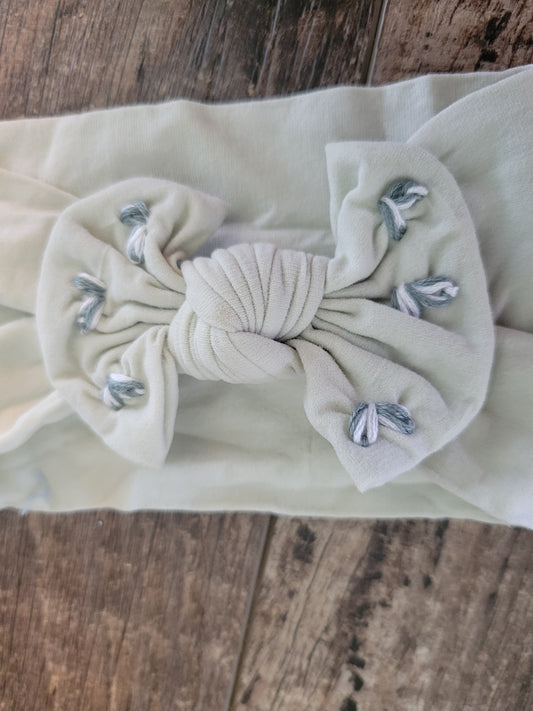 Headband Bow with Hearts