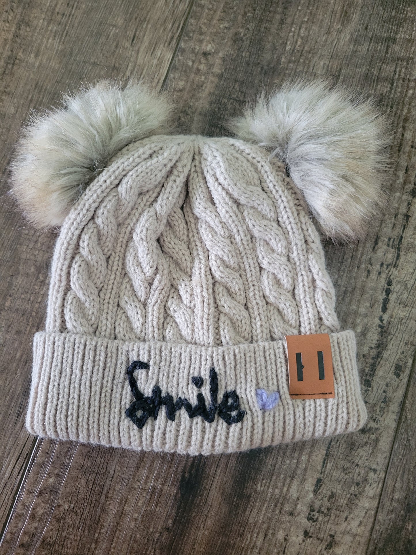 Winter Hat with "Smile"