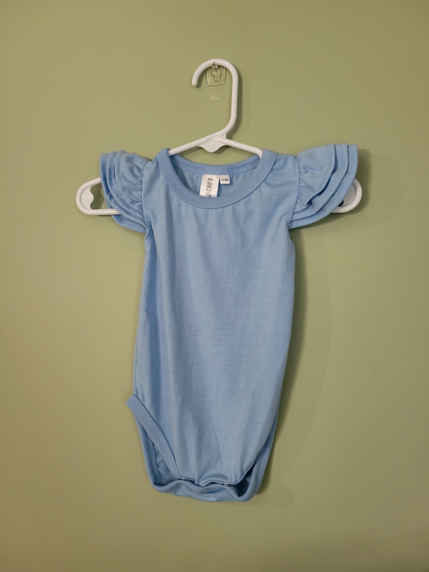 Bubble Romper with Ruffles-0-3month